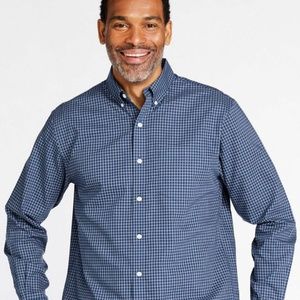L.L. Bean Wrinkle Free Check Shirt - Men’s XXL Tall